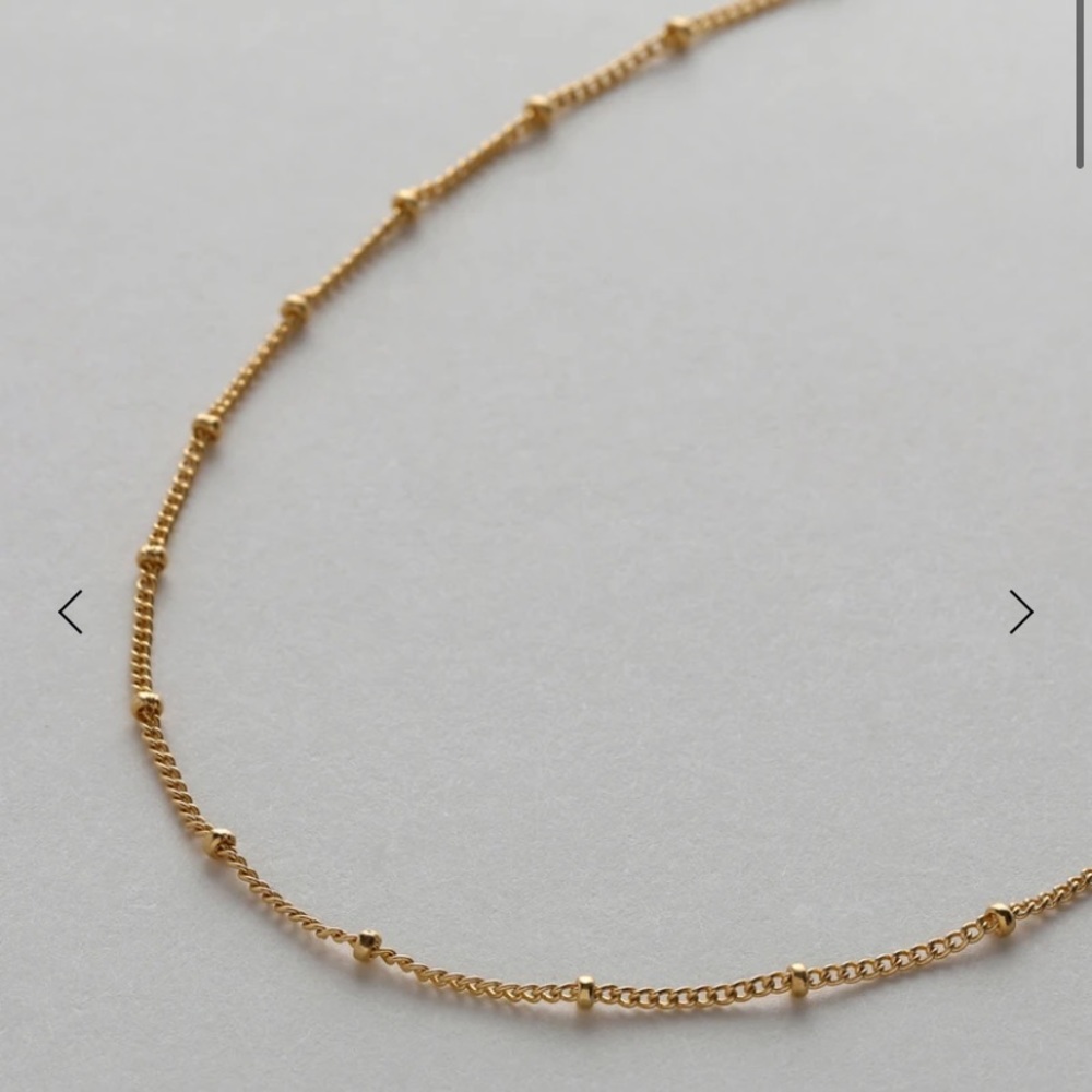Bryan Anthony Rose Gold Milestone Choker Necklace